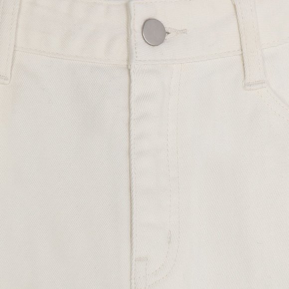 Oak and Fort JEAN 3492 Cream, High Waist, Slim Leg - Picture 6 of 8